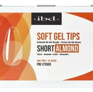 TIPSE ZA NOKTE IBD SOFT GEL TIPS  short almond